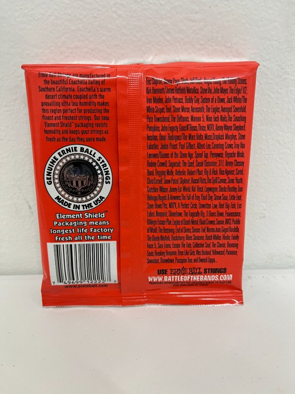 Ernie Ball 2222 Hybrid Slinky 9-46 Electric Guitar Strings - Picture 2 of 2